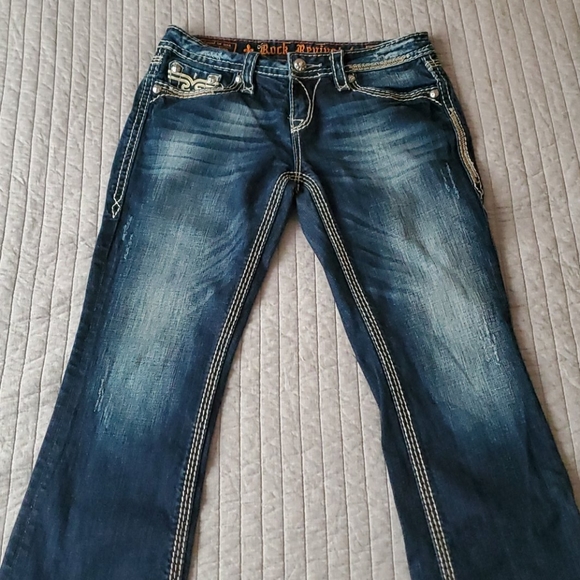 Rock Revival Kai Easy Boot Stretch Jean MSRP $168 - Picture 8 of 12